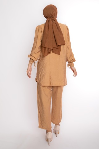 Fatma Sezen Camel Takım Çok Renkli