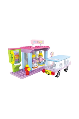 Ausini Fairy Land 125 Parça Otobüs Durağı (Bus Stop) Seti -