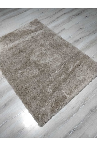 Yamalı Home Loft Bej Yumuşak Dokulu Halı 80X140 Cm