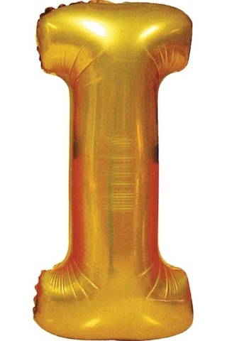 34 İnç I Gold Renk Harf Folyo Balon 34 İnç I Gold Renk Harf Folyo Balon