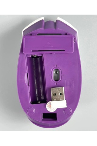Ws737 Mor Renk Klavye Mouse Seti Sessiz Tuşlar - Tv - Laptop - Pc Uyumlu