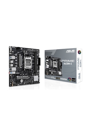 Asus Prime A620M-E-CSM AMD A620 AM5 Soket 6400 OC MHZ DDR5 mATX Anakart