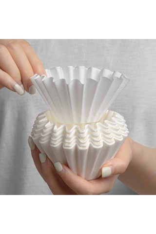 50pcs Pour Over Coffee Filter Papers 50 Sheets Fits B75 Coffee