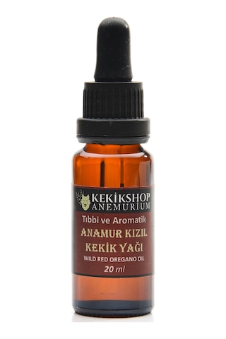 Kekikshop Anemurium Kızıl Karvakrol Kekik Yağı 20 ML