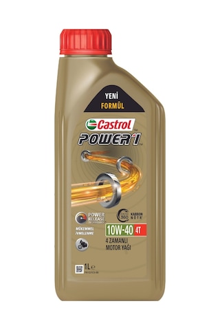 Castrol Power 1 4T 10W-40 Motosiklet Yağı 1 L