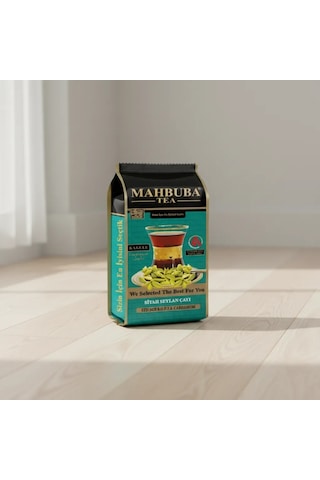 Mahbuba Kakule Cardamom Aromalı İthal Seylan Sri Lanka Ceylon Kaçak Siyah Yaprak Çayı 200 Gr