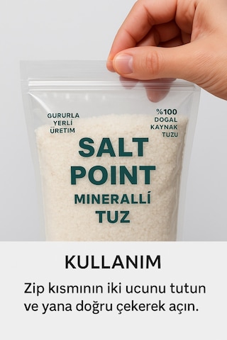 Doğal Kaynak Sungurlu Yaprak Tuz 500 Gr Yemeklik Ve Salamura Kullanım