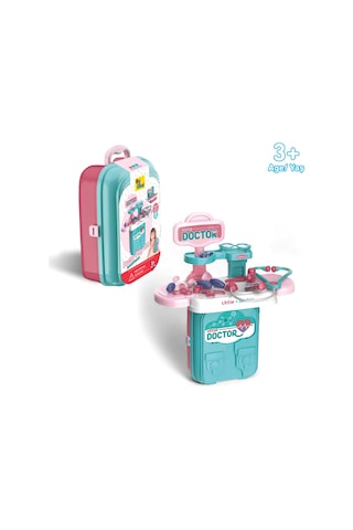 Ogi Mogi Toys Doktor Oyun Seti Eğitici 2 Si 1 Arada Sırt Çantası