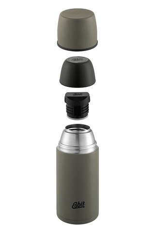 Esbit Paslanmaz Çelik Vakumlu Termos Yeşil 0.75 L