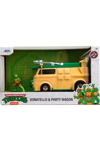 1:24 Tmnt Party Wagon Ve Donatello Figürü