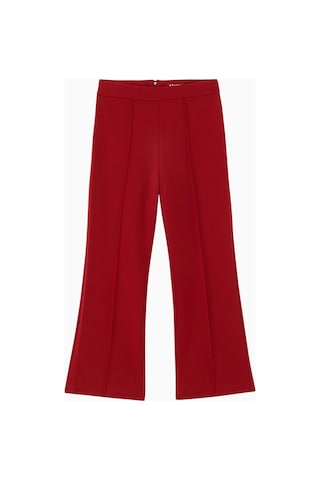 Staud Knack Pantolon Retro Flare Kesim Ve Canlı İle Şıklığı Yansıtan Kadın Pantolonu Kırmızı