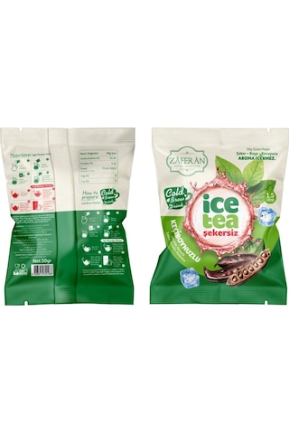 Zaferan Keçiboynuzlu İce Tea 30 G