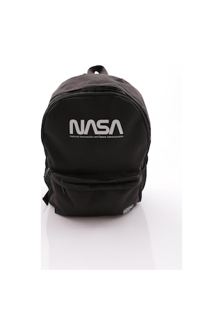 Nasa 24978 Fermuar Detayli Erkek Çocuk Sirt Çantasi Siyah