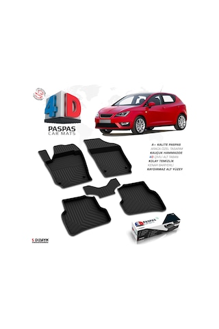 Seat Ibiza 4d Havuzlu Paspas 2009-2017 A+kalite