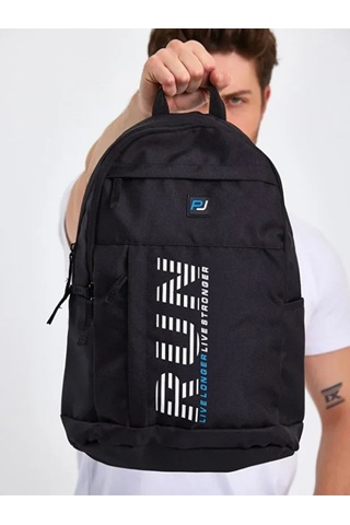 Luısıana Sırt Çantası 48x30x15 Siyah Okul Çantası Siyah
