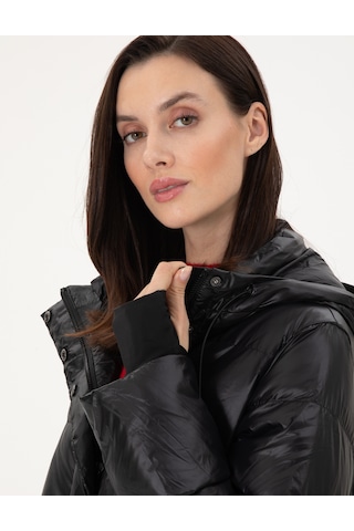 Pierre Cardin Kadın Siyah Kaban 50290312-vr046 Siyah