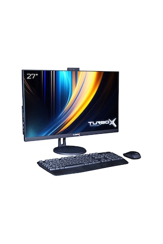 Turbox TAX995 i3-6100 16 GB 1 TB NVMe SSD 27" Dos FHD Webcam AIO Masaüstü Bilgisayar