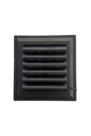 45x45 Siyah Plastik Banyo Menfezi Havalandırma Menfezi