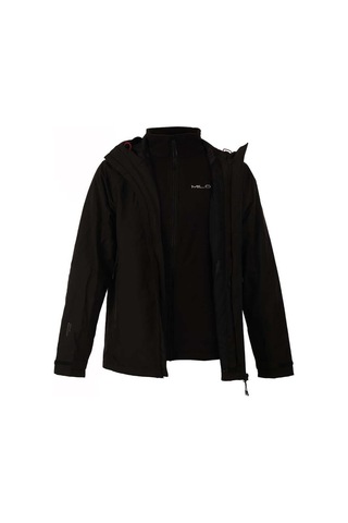 Milo Storm Erkek Siyah Outdoor Mont 3 İn 1