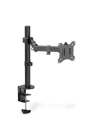 Tutucu - Masa Kelepçesi - 1 Monitör - 32 Inçe Kadar - 8 Kg'a Kadar - Vesa 75x75 100x100 - Siyah Da-90399