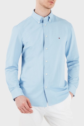 Tommy Hilfiger Pamuk Karışımlı Uzun Kollu Gömlek Erkek Gömlek Mw0mw41781 C1y Mavi MAVİ