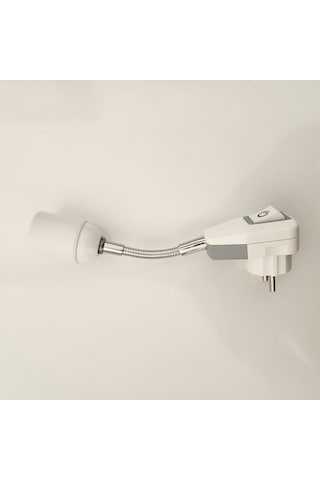 Prizi E27 Duya Dünüştürücü Anahtarlı Oynar Başlıklı Duy 10 CM