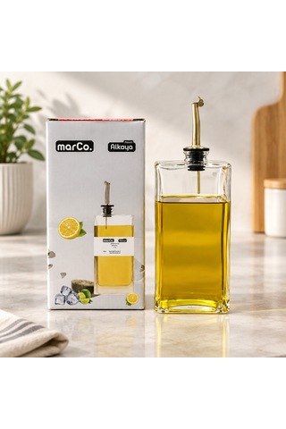 Yassı Cam Yağlık Sirkelik 500 Ml Belirtilmemiş