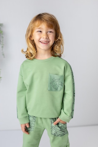 Zeyland Erkek Çocuk Cep Detaylı Sweatshirt-yesıl Yeşil