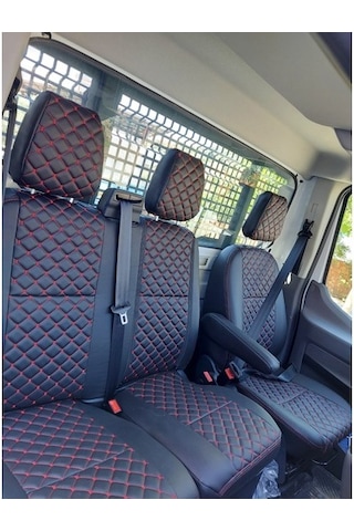 Ford Transit Araca Özel Deri Tek Kabin Oto Koltuk Kılıfı (492918475)