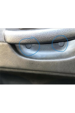 Bmw E36 Kapı Vida Kapağı 4 Adet Siyah