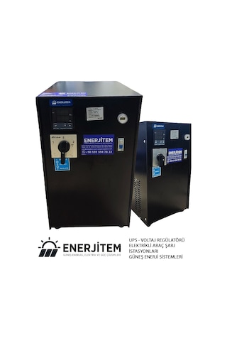 Sta2 Voltaj Regülatörü Statik 10 Kva Monofaze Özel Üretim Sessiz