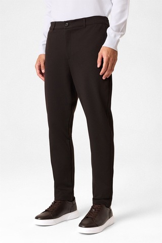 Back And Bond Kahve Regular Fit Diagonel Jogger Pantolon Çok Renkli