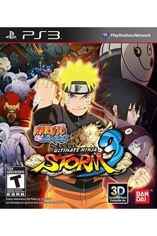 Ps3 Naruto Shıppuden Ultımate Nınja Storm 3 Full Burst Oyun -