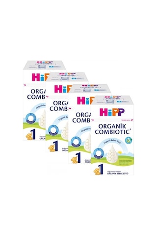 Hipp Organik Combiotic 1 Bebek Sütü 600 G 4 Adet Hipp Organik Combiotic 1 Bebek Sütü 600 G 4 Adet