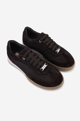Valmenti Kadın Hakiki Deri Kahverengi Süet Sneakers & Spor Ayakkabı 1116 190 Bn Ayk Y26 Kahve Suet
