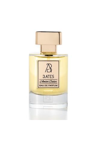 B.ates Amber Cedar Erkek Parfüm 100 Ml Odunsu Baharatlı Amber Parfüm Kalıcı Etkili Baharat - Odunsu
