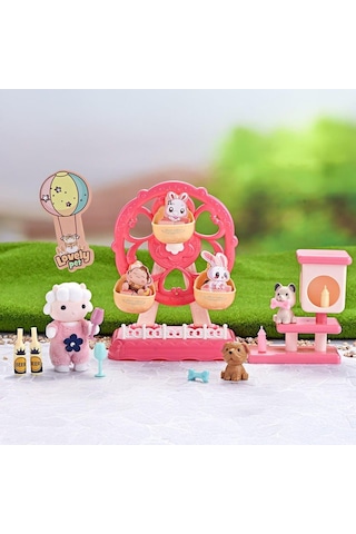 Mega By Dreamy Mini Tavşan Dönme Dolap Eğlence Parkı 6657