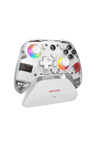 C.a.t. 17 Hall Effect Bluetooth Gaming Controller Ayarlanabilir Tetik Hassasiyeti, 20 Saat Pil, Şarj Dock, Makro De