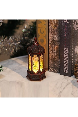 Yılbaşı Feneri Dekor Masa Lambası Gün Işığı Pilli Led Işık Noel Baba Geyik Kardan Adam Yılbaşı Hediyeleri