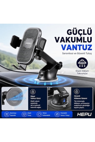 Hp-a01 Araç Içi Uzayan Ayarlanabilir Telefon Tutucu Cam Ve Torpido Için Diğer