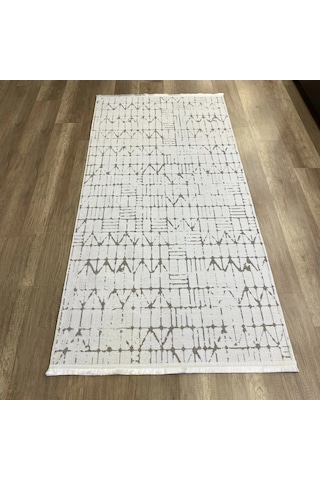 Hoom Rugs Terrace 8204 Beyaz Hav Toz Vermez Dekoratif Kilim