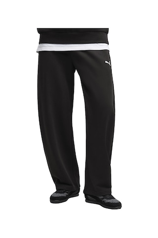 Puma Essentials Relaxed Barrel Kadın Siyah Günlük Stil Eşofman Altı 69583201