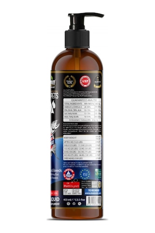 Mutamin Organics Norveç Somon Balık Yağı 400 ML