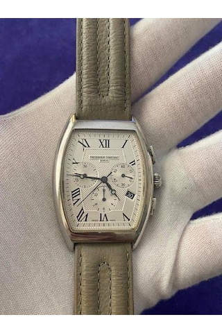 Frederique Constant Modele Depose Deri Kordon Erkek Kol Saati 2.E Teşhir Ürün