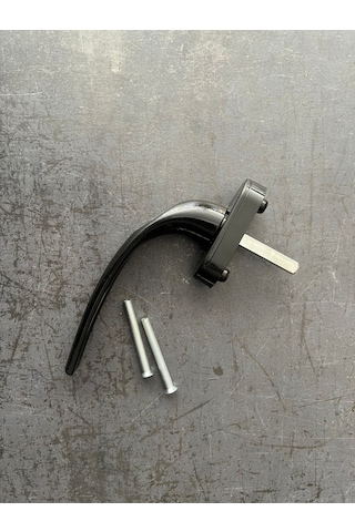 Alüminyum Pvc Pencere Kolu Siyah 3 Adet