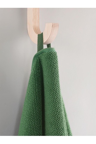 Cotton %100 Banyo Havlusu 50x90 Cm Yeşil