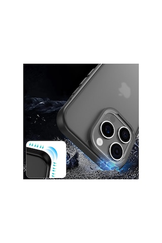 Newface - 638 - Apple iPhone Uyumlu 16 Pro Max Kılıf Elegant Kapak - Csmo-tex - - Siyah Sıyah