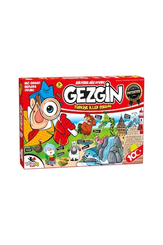 Gezgin Türkiye Yöresel İller Oyunu 100. Yıl Özel Tasarım