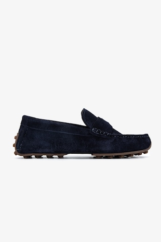 Valmenti Erkek Hakiki Deri Lacivert Loafer Ayakkabı 1202 500-118 Erk Ayk Y26 K.lacı