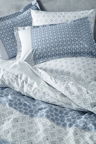 Yataş Malin Ranforce Tek Kişilik Nevresim Seti - Mavi